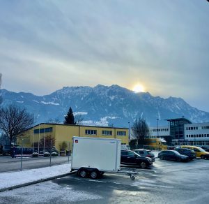 Sunset in Liechtenstein